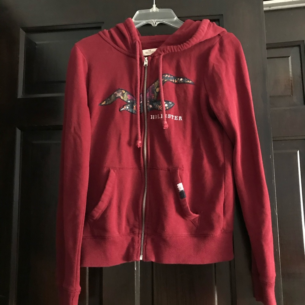 HOLLISTER: zip up jacket